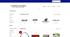 Desktop Screenshot of corsoshoes.com